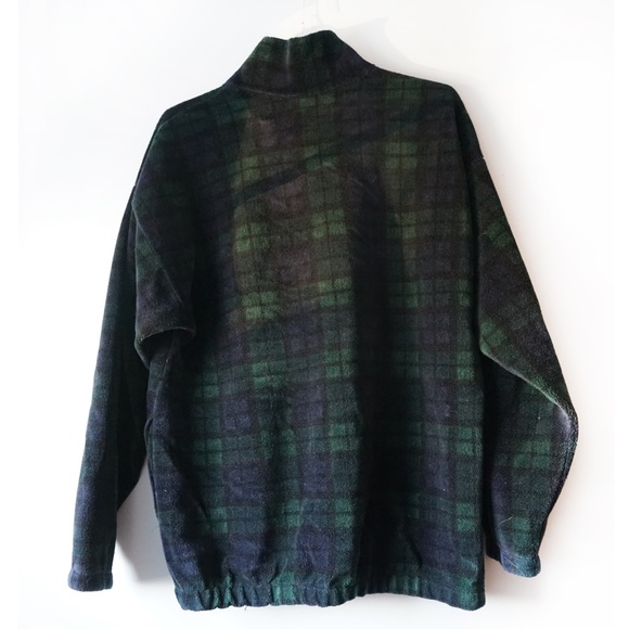 Plaid Fleece Pullover - Picture 5 of 5